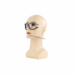 Foam-Lined Safety Glasses with Impact Rated and UV Protected Polycarbonate Lens
