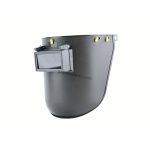 Helmet Mounted Welding Head Shield with Flip-Up Window and Dual Filter Lenses