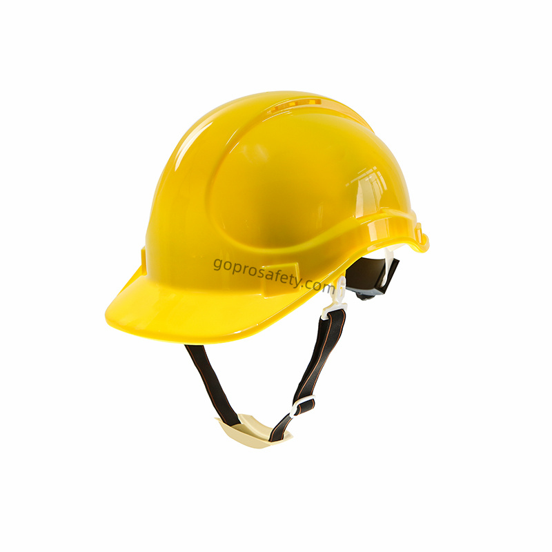 Industrial Safety Helmet with HDPE or ABS Shell