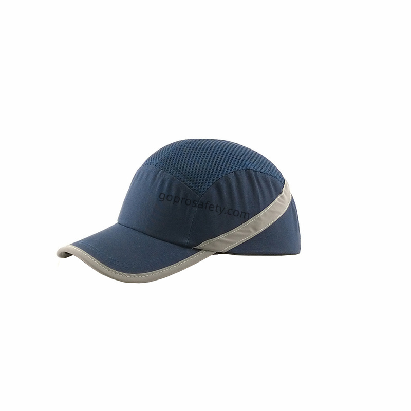 Navy Mesh Vent Bump Cap for Lightweight Protection