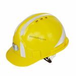 &raquo; High Visibility Safety Helmet with Front Headlamp Clip