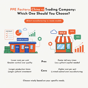 PPE Factory China vs Trading Company: Which One Should You Choose?